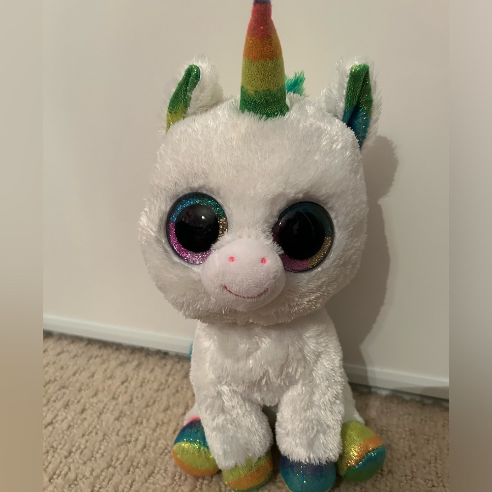 BEANIE BOO unicorn pixy RETIRED